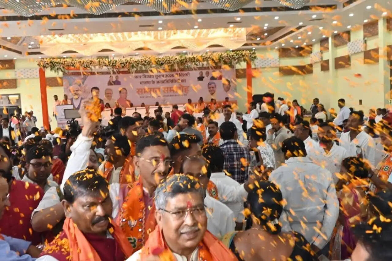 प्रदेश भाजपा ने किया निकाय चुनाव में विजयी प्रत्याशियों को सम्मानित