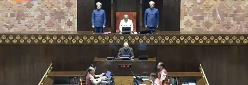 राज्यसभा में भाजपा अध्यक्ष नितिन नवीन सहित नए सदस्यों ने ली शपथ, कार्यवाही शुक्रवार तक के लिए स्थगित