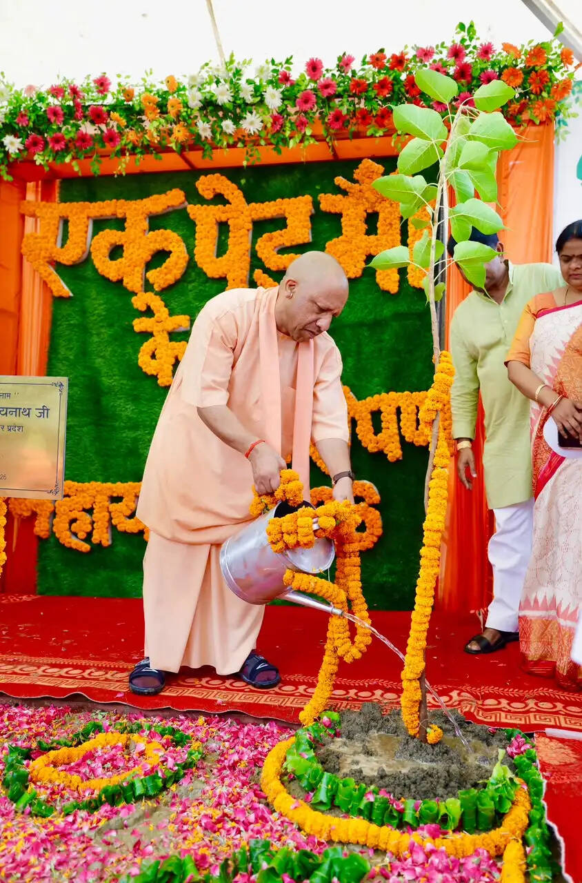 भौतिक विकास की रफ्तार के साथ यूपी में वनाच्छादन का भी विस्तार : योगी आदित्यनाथ