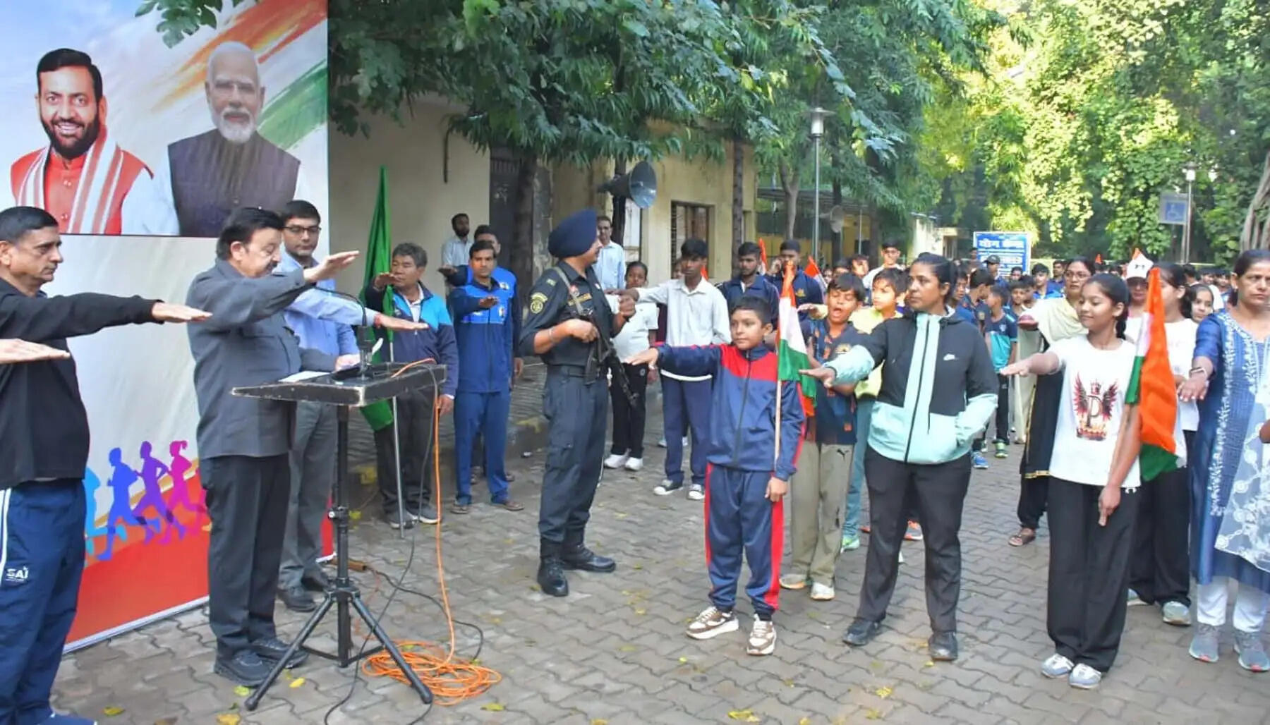 गुरुग्राम: राष्ट्रीय एकता दिवस पर हुई रन फॉर यूनिटी