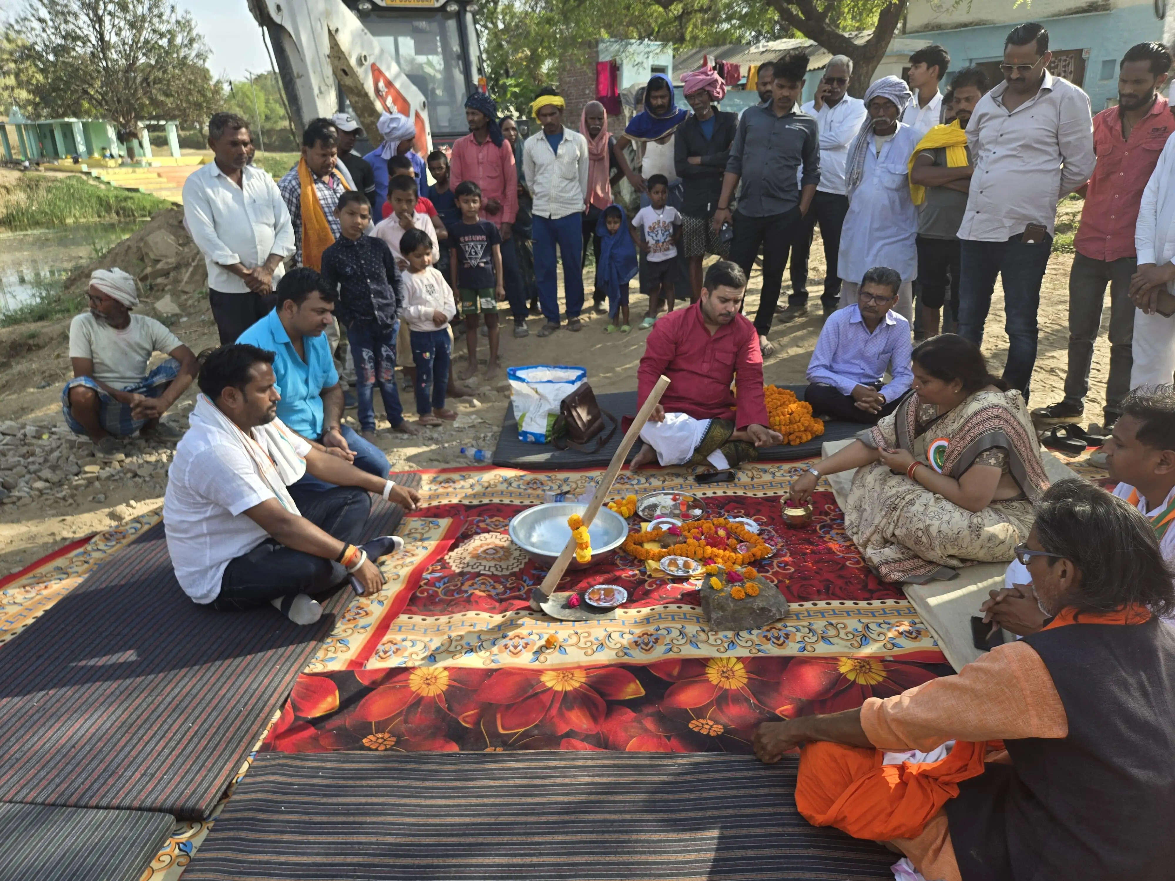 1.44 करोड़ की लागत से बनेगा गुरखुली नदी पर पुल, विधायक ने किया भूमि पूजन