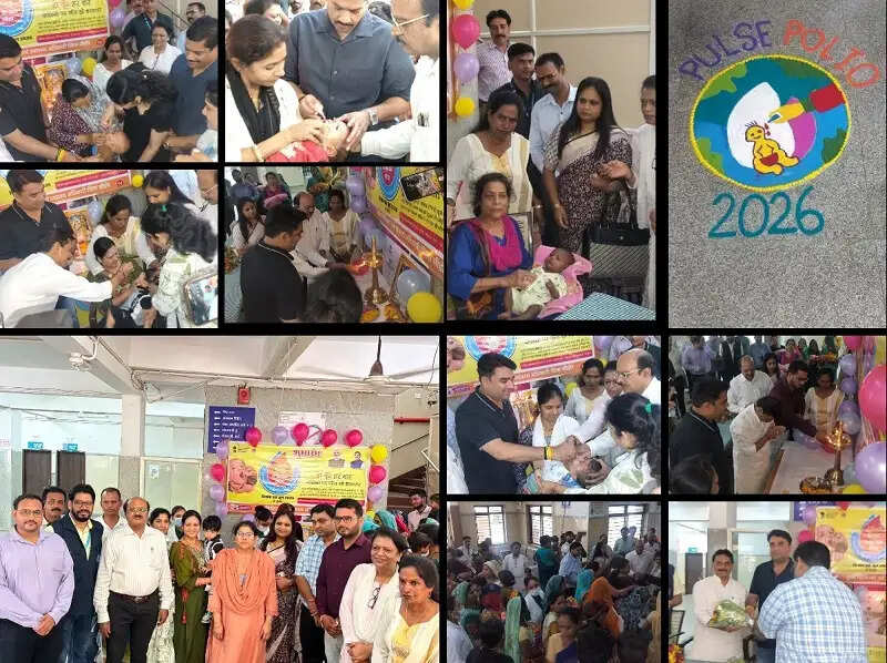 सीहोरः पहले दिन जिले के 1,26,948 बच्चों को पिलाई गई पोलियो की खुराक