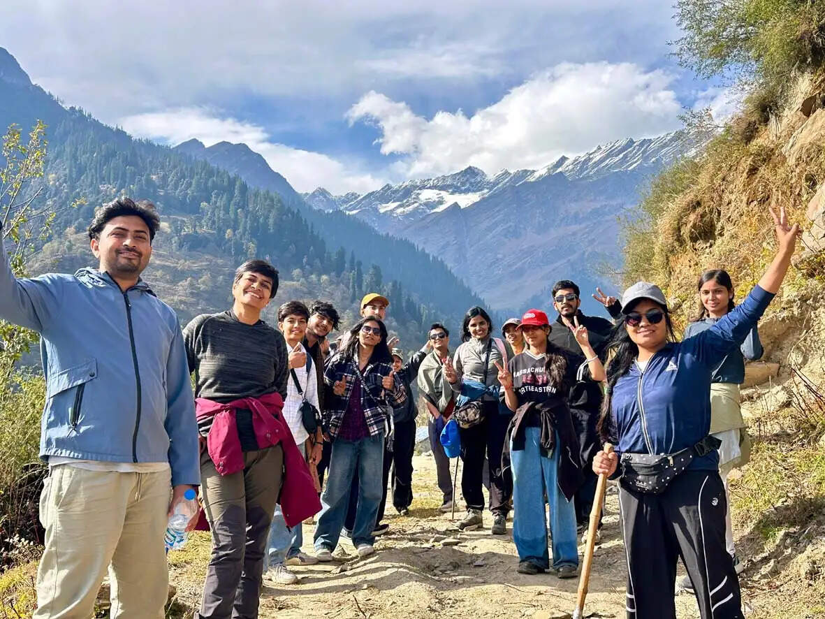 हिसार : गुजवि के विद्यार्थियों ने हिमालय की वादियों में सीखे नेतृत्व व टीमवर्क के गुर