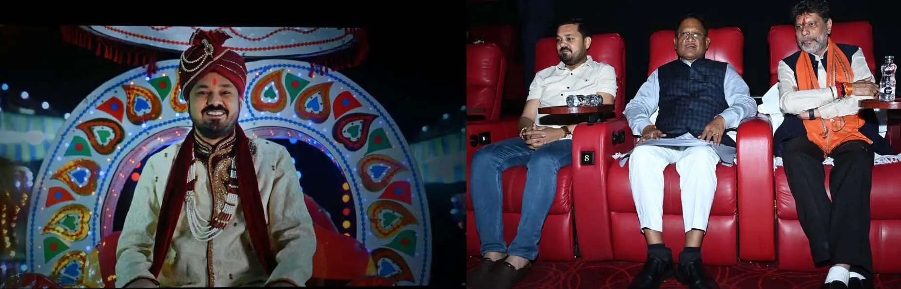 देर रात मुख्यमंत्री साय ने मैग्नेटो मॉल में देखी छत्तीसगढ़ी फिल्म 'सुहाग'