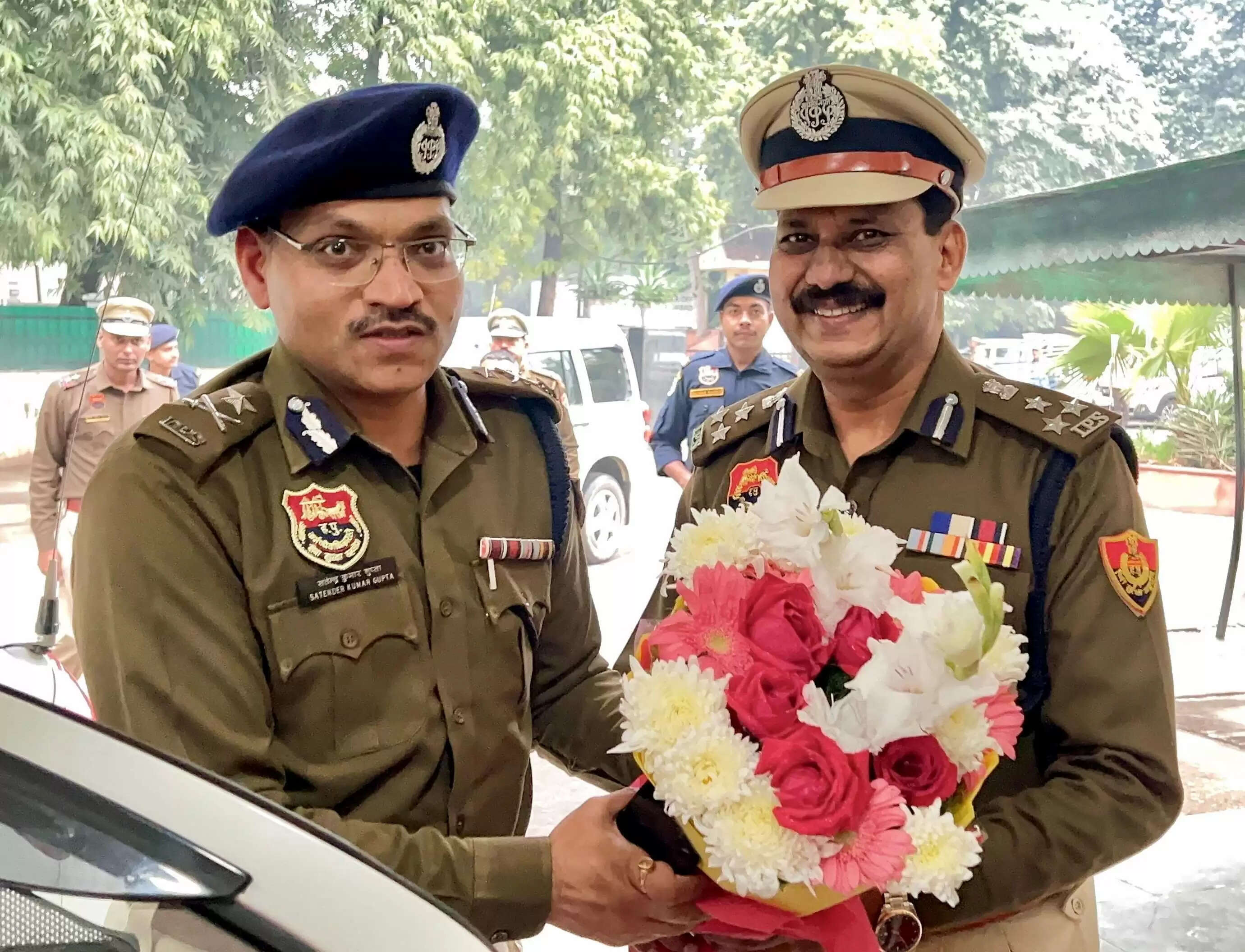 फरीदाबाद के&nbsp;नवनियुक्त पुलिस आयुक्त सतेंद्र कुमार गुप्ता ने संभाला पदभार&nbsp;