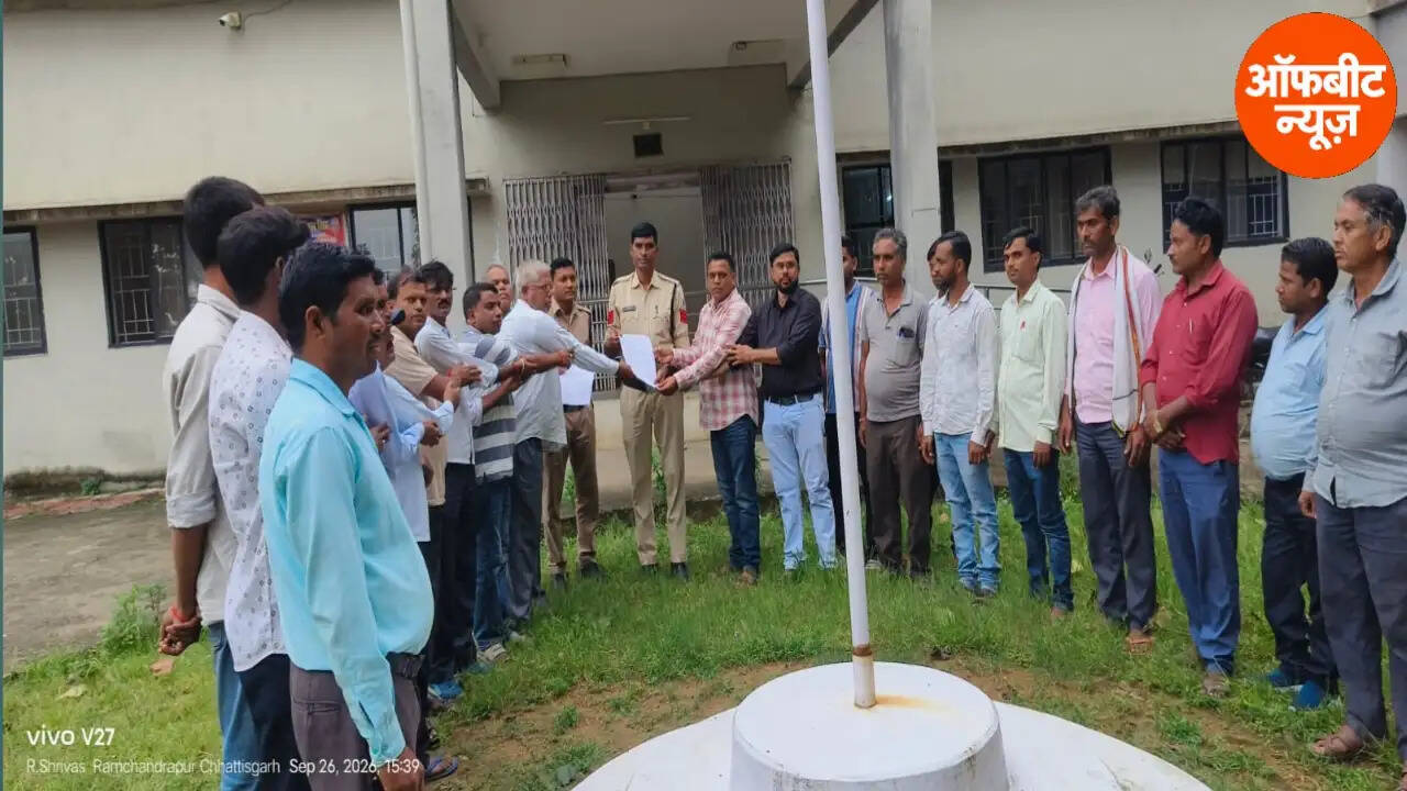 सोशल मीडिया पर विवादित गाने को लेकर सेन-नाई समाज नाराज, सौंपा ज्ञापन