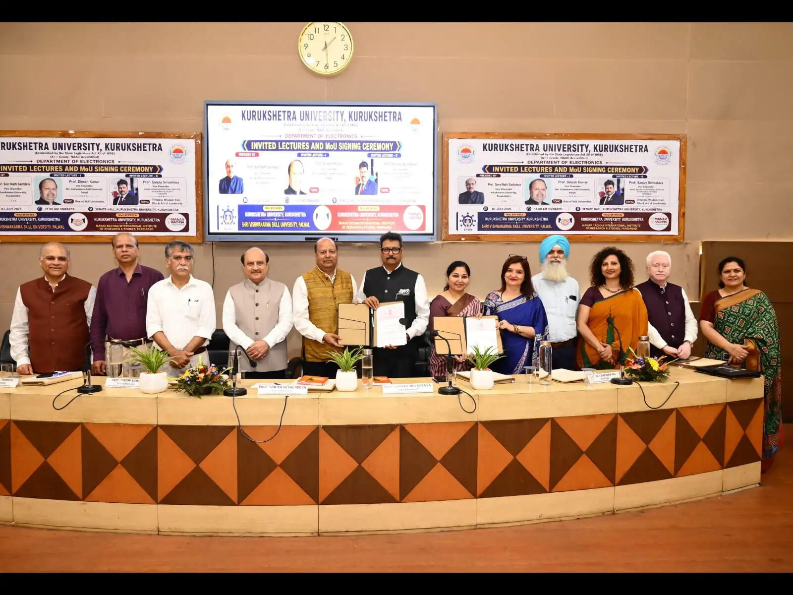हरियाणा के तीन विश्वविद्यालयों में एमओयू, संयुक्त शोध व नवाचार को मिलेगा बढ़ावा