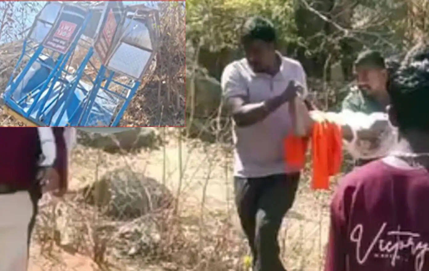 छत्तीसगढ़&nbsp;के&nbsp;खल्लारी मंदिर में रोप-वे टूटा, एक&nbsp;की&nbsp;माैत&nbsp;,&nbsp;मुख्यमंत्री&nbsp;ने&nbsp;दिये&nbsp;जांच&nbsp;के&nbsp;आदेश