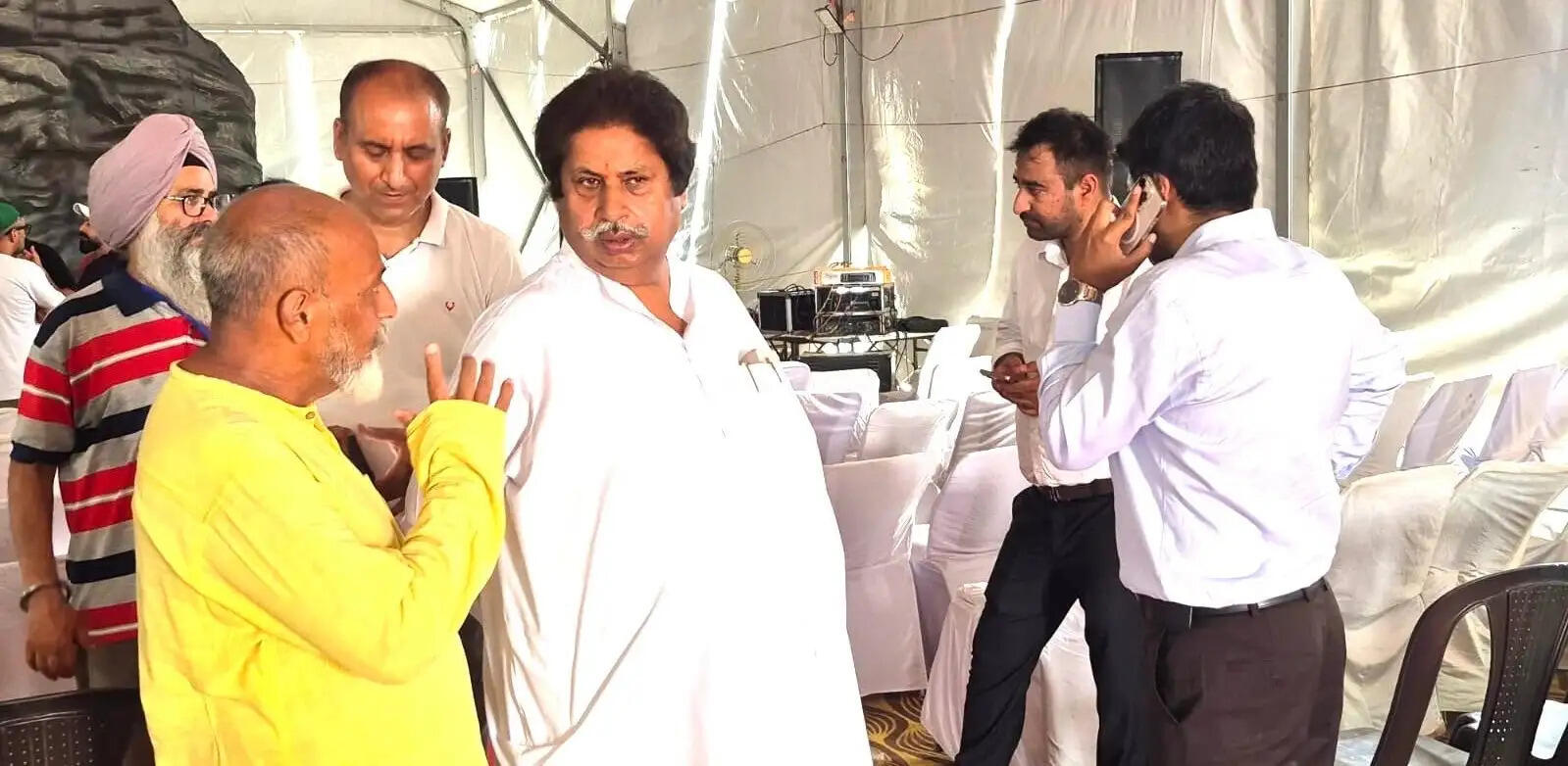 अमरनाथ यात्रा से पहले भगवती नगर पहुंचे कांग्रेस नेता रमण भल्ला, श्रद्धालुओं का किया स्वागत