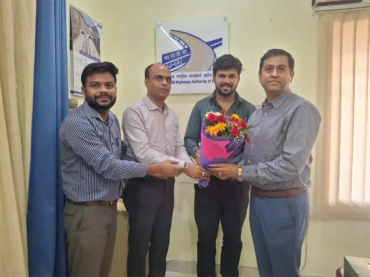 एनएचएआई रायपुर के नए क्षेत्रीय अधिकारी आलोक कुमार ने संभाला पदभार