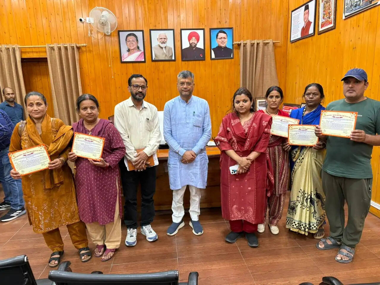 पीएमएजे (शहरी) 2.0 के तहत पांच लाभार्थियों को प्रथम किस्त जारी