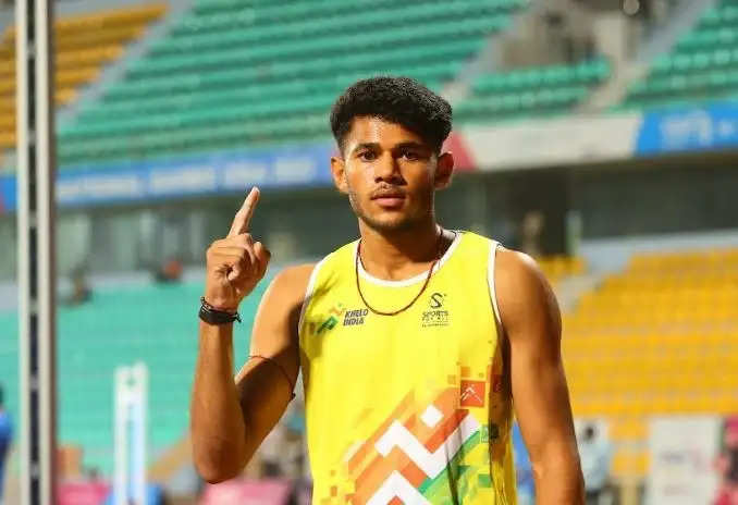 National Sports: Dev Meena won gold in pole vaulter, qualified for World U-20 Championship