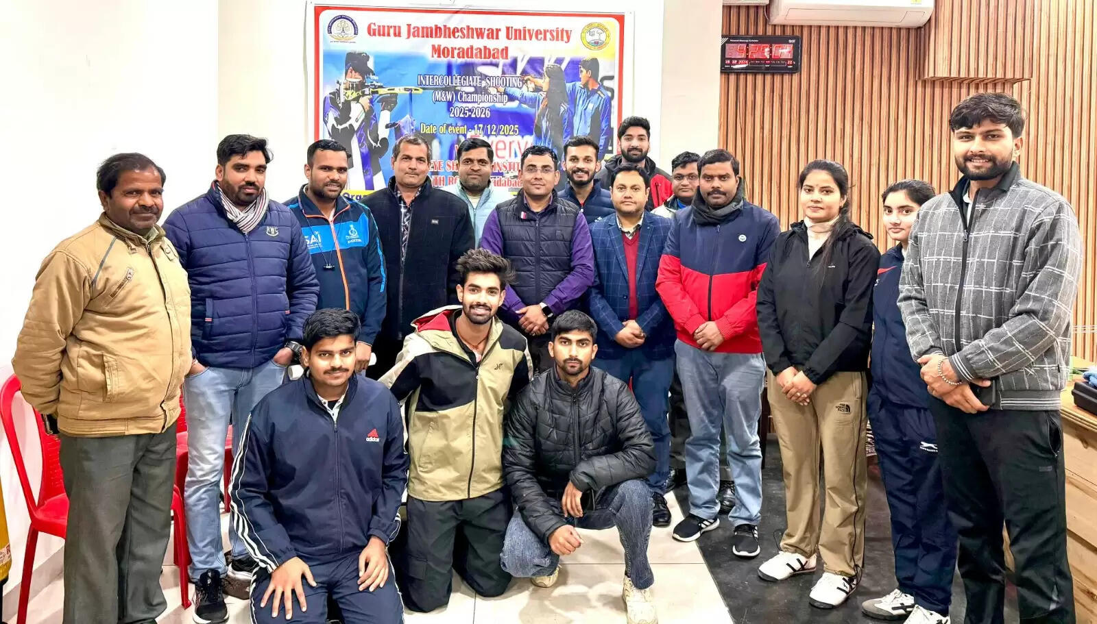 हिन्दू कालेज में अंतरमहाविद्यालयी शूटिंग चैम्पियनशिप एवं ट्रायल्स का आयोजन