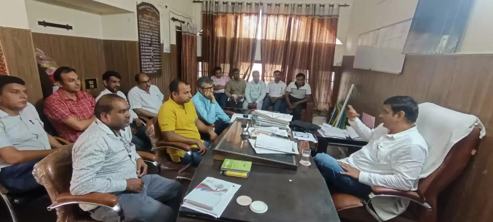 यमुनानगर: शिक्षा विभाग तालमेल कमेटी ने मांगों को लेकर सौंपा ज्ञापन