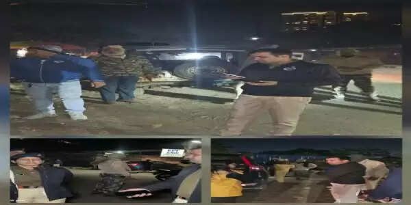 नए वर्ष को लेकर रांची में चलाया गया एंटी क्राइम चेकिंग अभियान