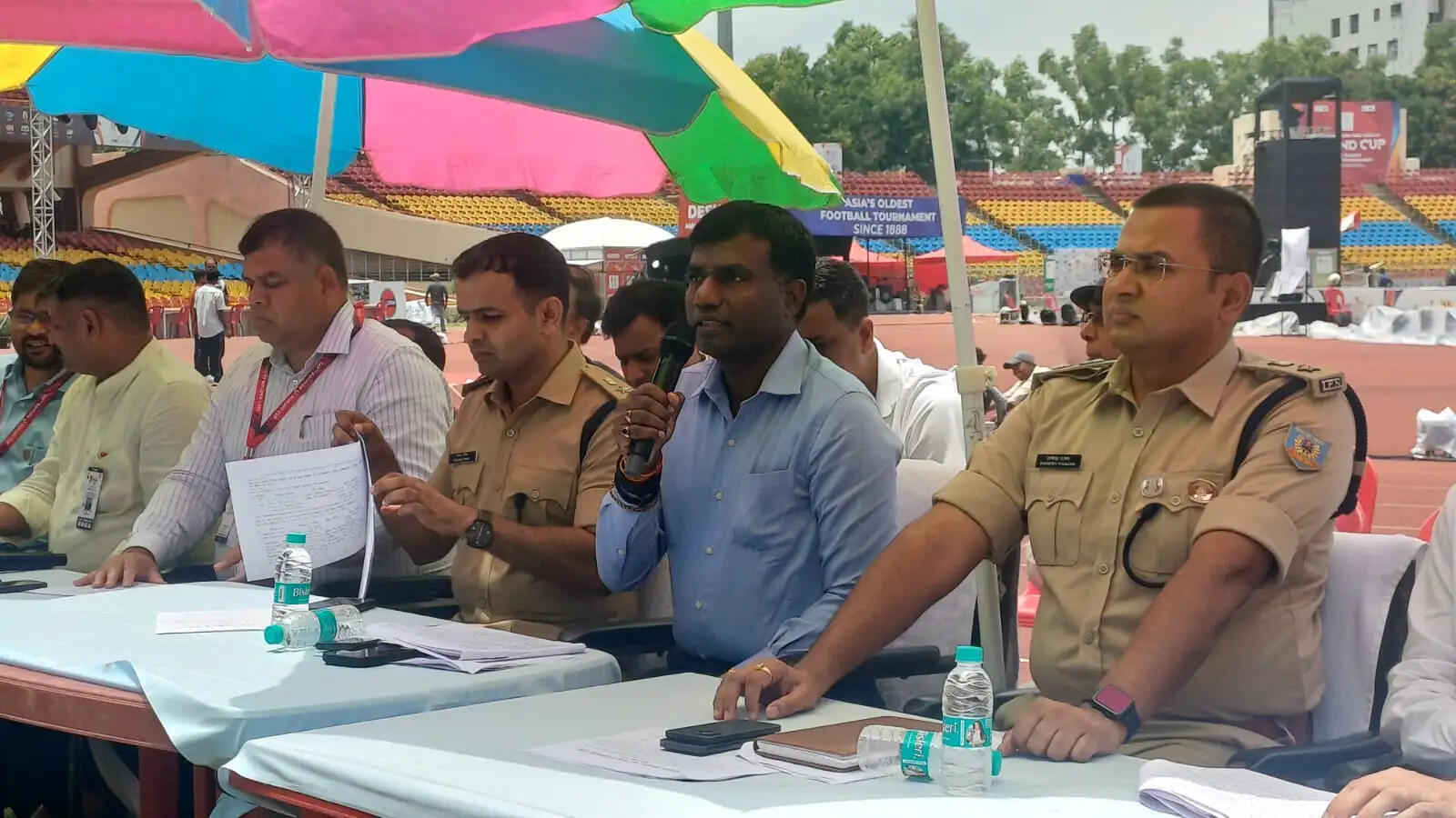 डूरंड कप : रांची में हाई अलर्ट, स्टेडियम के बाहर 2,000 से अधिक पुलिसकर्मी तैनात, सुरक्षा व्यवस्था चाक-चौबंद
