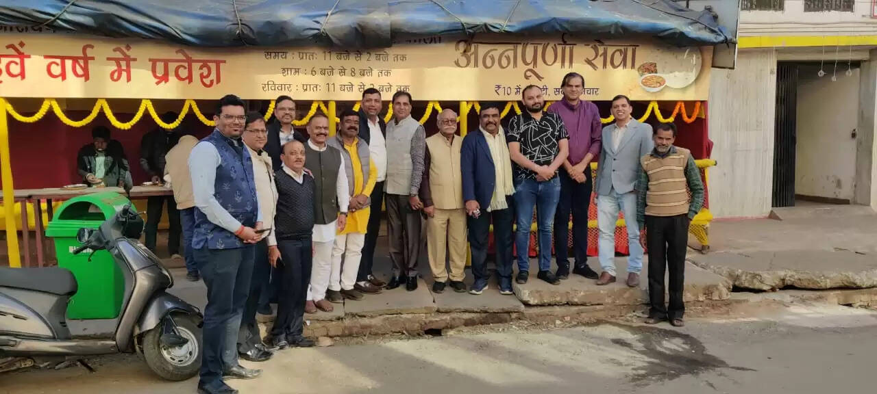 अन्नपूर्णा सेवा ने 13 वें वर्ष में किया प्रवेश, 18.44 लाख लोग हुए लाभान्वित