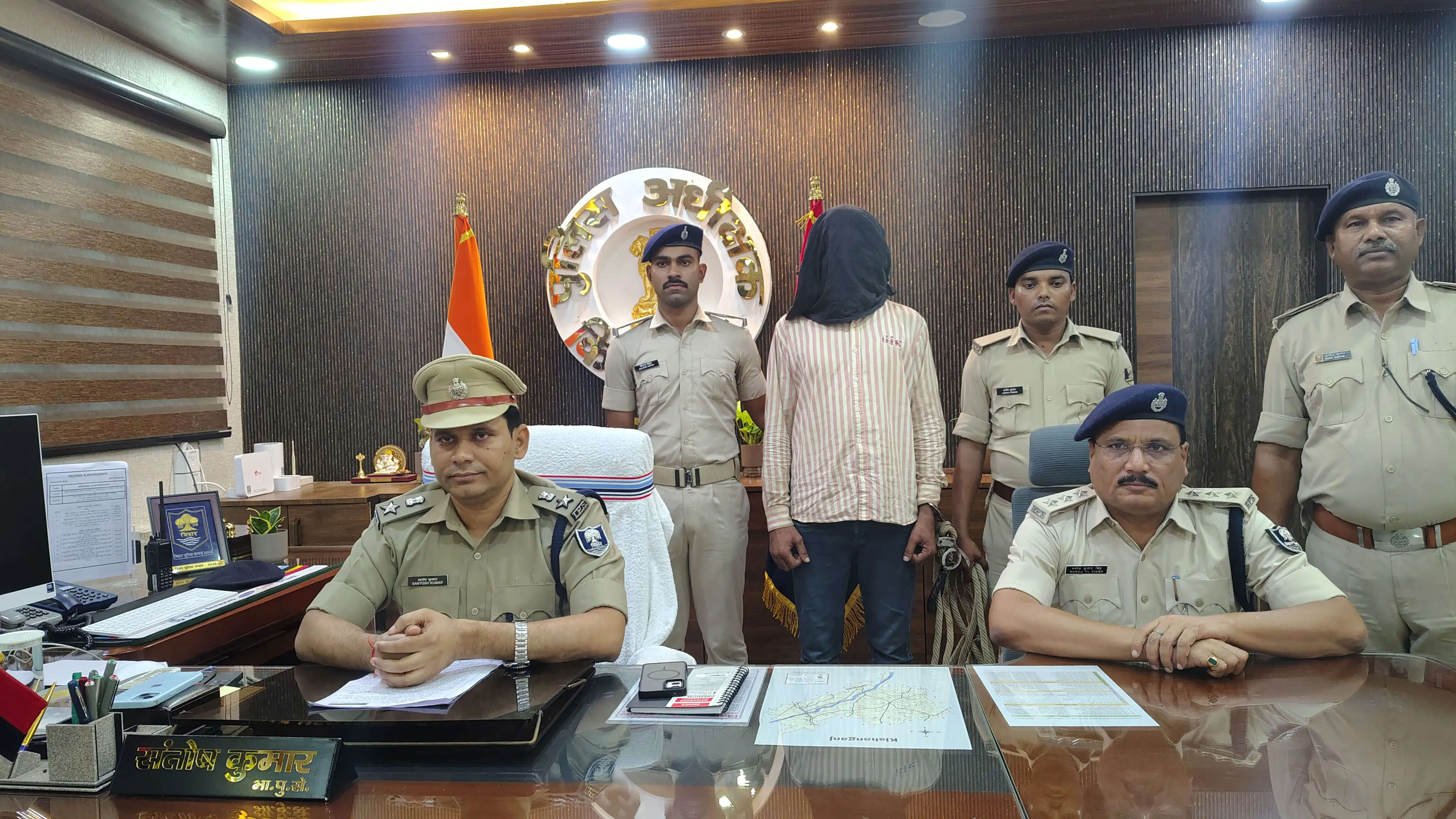 ट्रक डकैती कांड का खुलासा, अंतरराज्यीय गिरोह के चार अपराधी गिरफ्तार