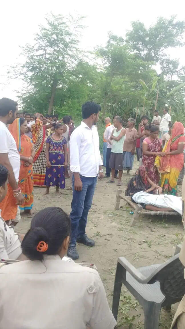 बिहार के सीवान में करंट की चपेट में आकर वृद्धा व नीलगाय की मौत