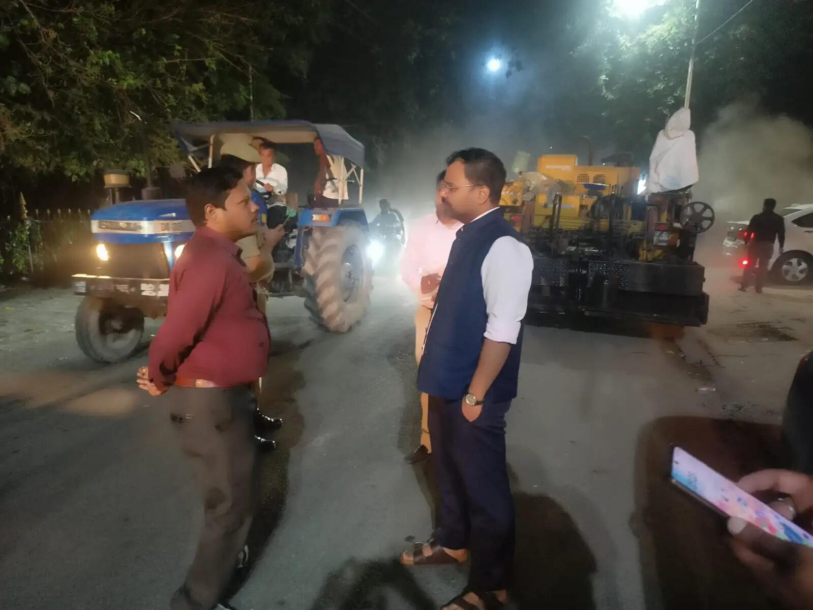 मर्चेंट चैंबर हॉल से लाल इमली तक 9 लाख से होगी सड़क की पैच मरम्मत