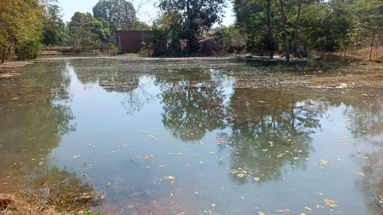 धमतरी : गंगरेल बांध की सहायक नहर से छोड़े गए पानी ने बढ़ाई ग्रामीणों की परेशानी