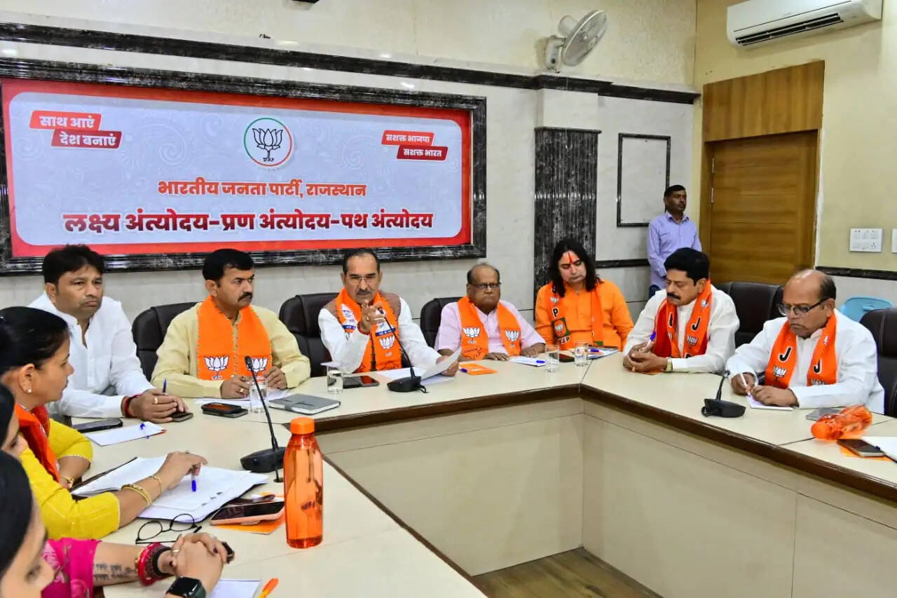 राजस्थान के सात भाजपा कार्यालयों का उद्घाटन करेंगे राष्ट्रीय अध्यक्ष नितिन नवीन : मदन राठौड़