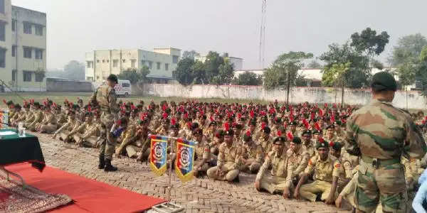 एनसीसी कैंप अनुशासन और एकता को हासिल करने का जरिया:कमांडेट