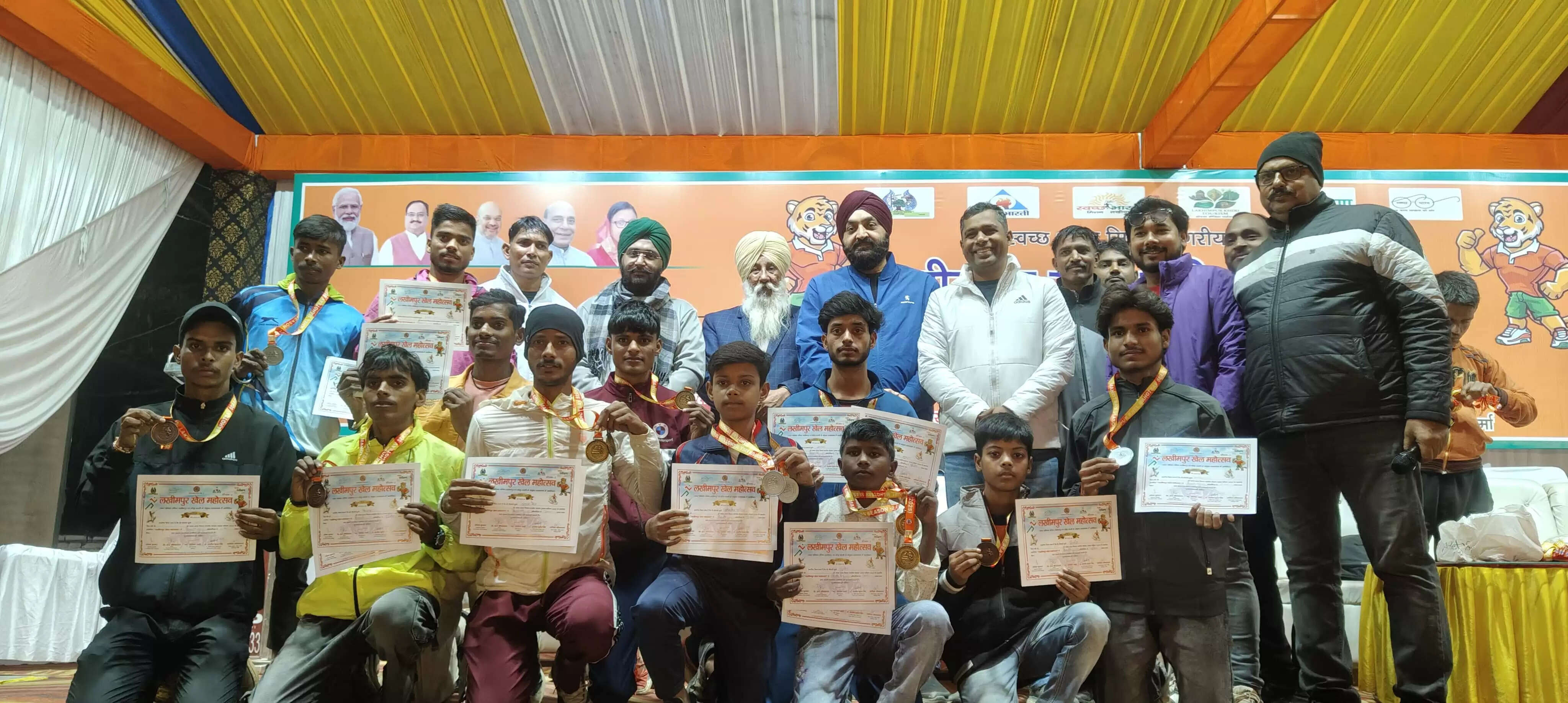 लखीमपुर खेल महोत्सव सीजन–2: आठवें दिन खेलों का रोमांच, टेबल टेनिस से क्रिकेट तक दिखा दमखम