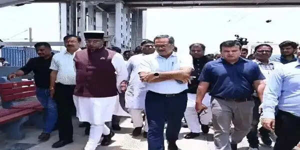 भोपाल के चौथे रेलवे स्टेशन निशातपुरा का मंगलवार&nbsp;काे&nbsp;होगा शुभारंभ,&nbsp;मंत्री सारंग ने तैयारियों और व्यवस्थाओं का निरीक्षण किया