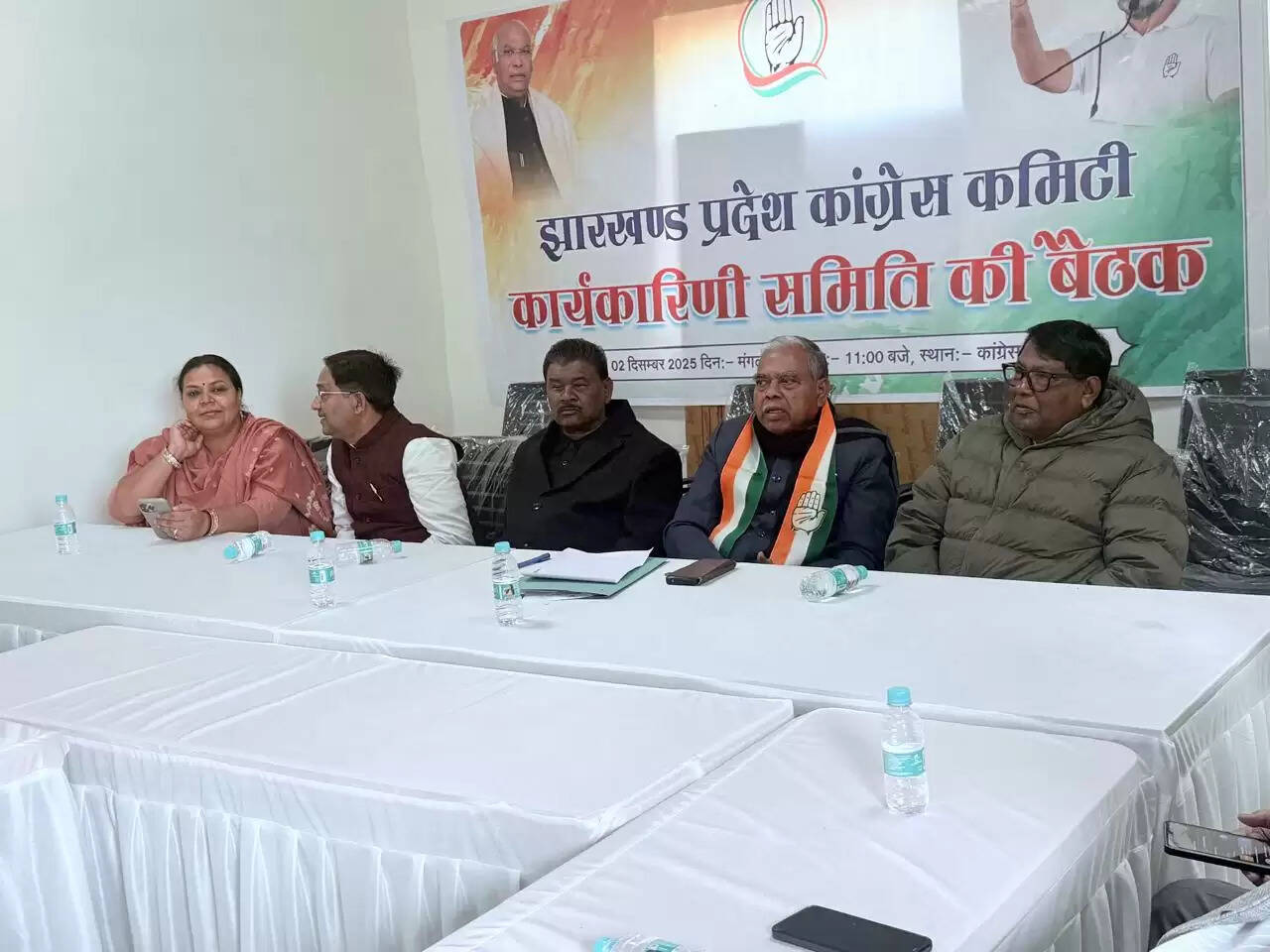 वोट चोर गद्दी छोड़ रैली में झारखंड से पांच हजार कार्यकर्ता होंगे शामिल : कमलेश