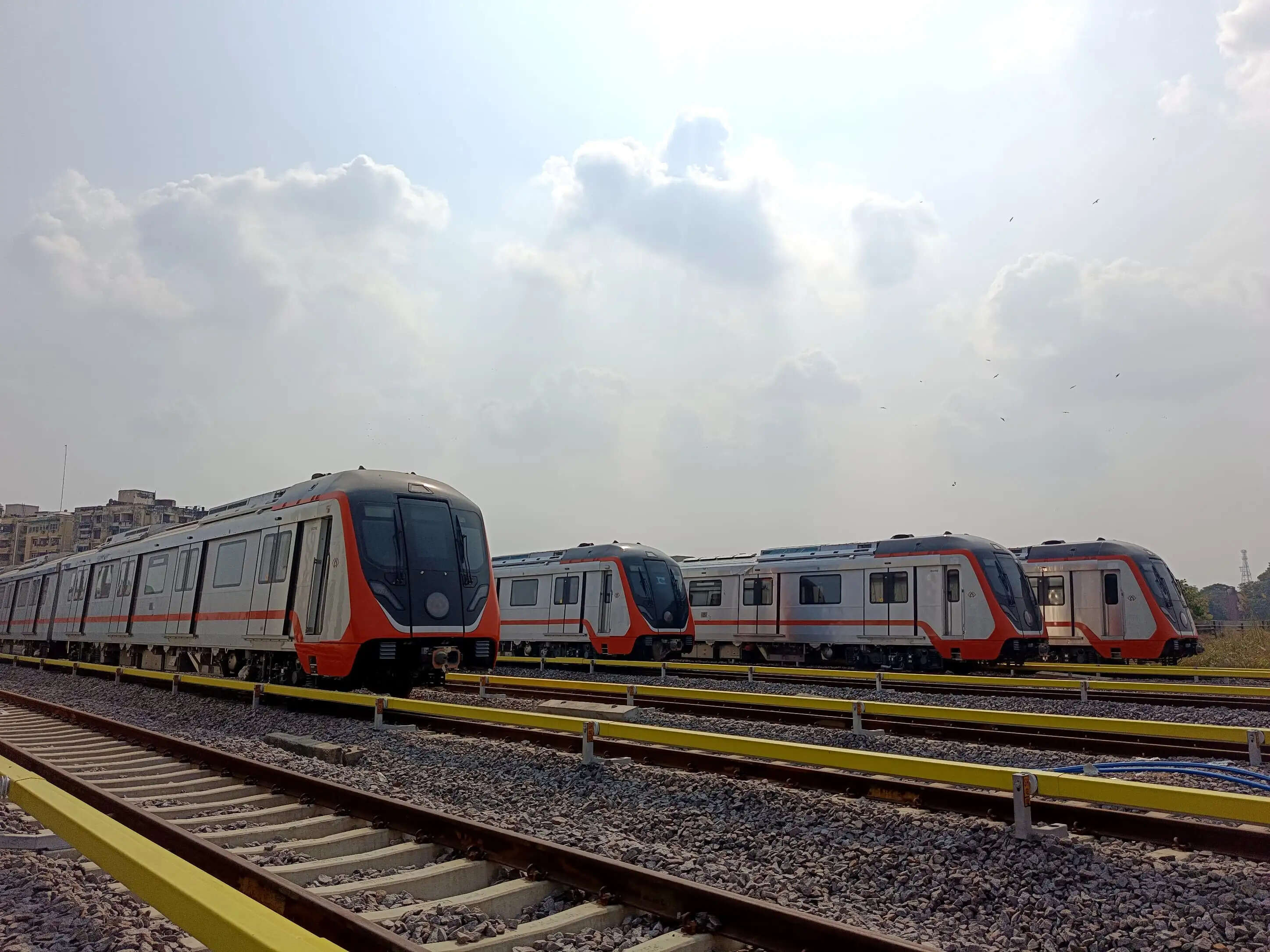 कानपुर मेट्रो के दोनों कॉरिडोर के लिए सभी 39 ट्रेनें पहुंचीं कानपुर : सुशील कुमार