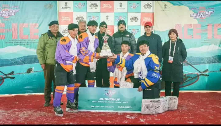 कांग सिंग्स ने जीता रॉयल एनफील्ड आइस हॉकी लीग सीजन-2 का खिताब
