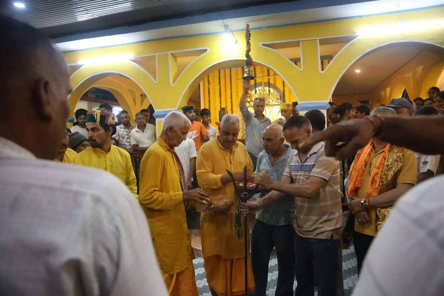 बगलामुखी मंदिर सेहली में धूमधाम से मनाई गई वार्षिक जाग, डायनियां रहीं विजयी