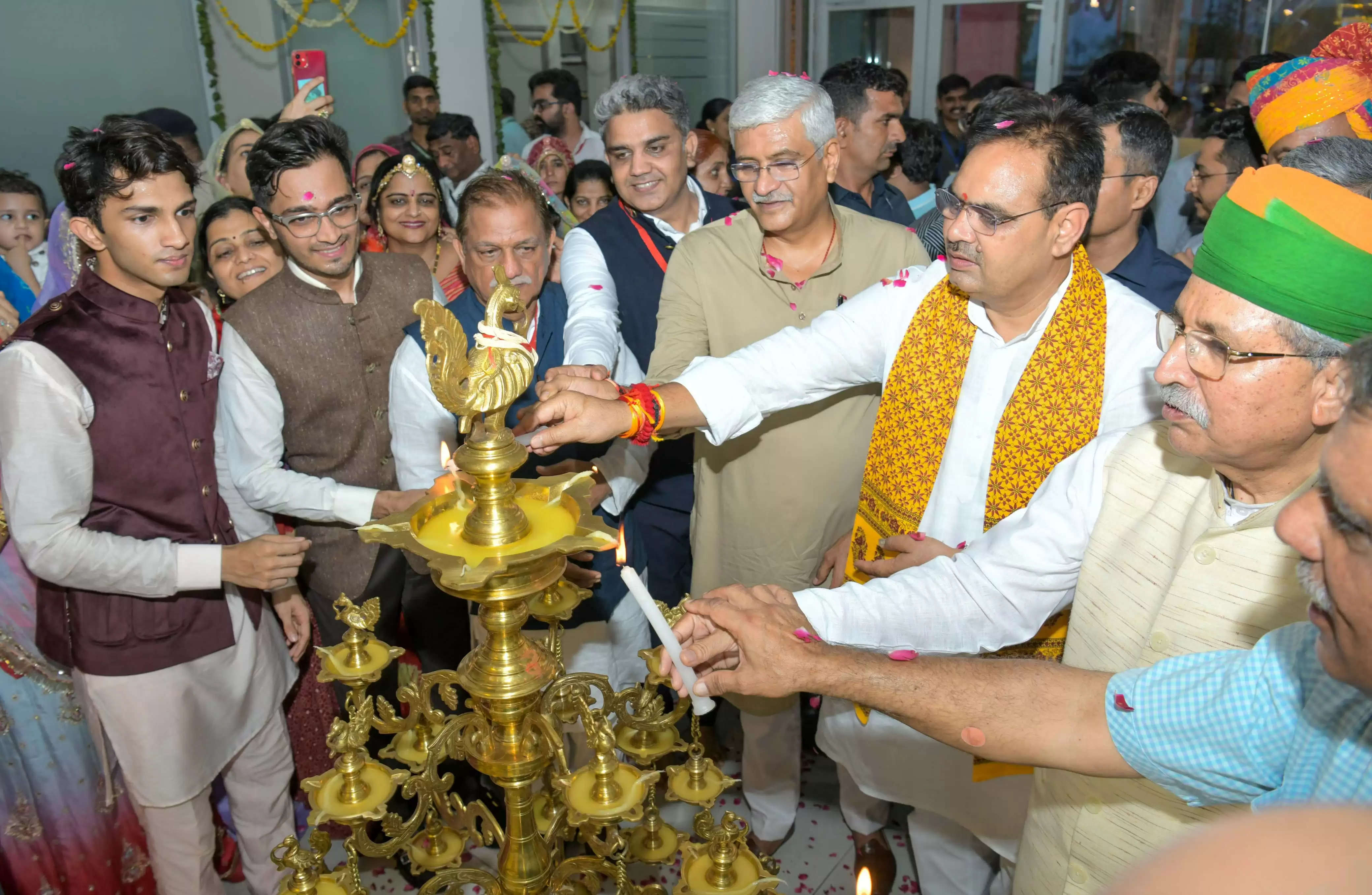 संत श्री दुलाराम कुलरिया परिवार का समाज सेवा में योगदान प्रेरणादायक : शेखावत