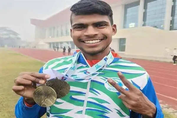 मध्य प्रदेश के एथलीट विनोद सिंह ने 39वीं राष्ट्रीय जूनियर एथलेटिक्स चैम्पियनशिप में रचा इतिहास