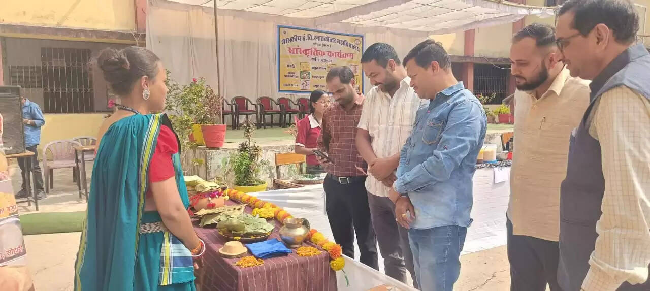 पीजी कॉलेज में व्यंजन प्रतियोगिता ने बिखेरी भारतीय संस्कृति की सुगंध, तीन द‍िवसीय वार्षिकोत्सव का शुभारंभ