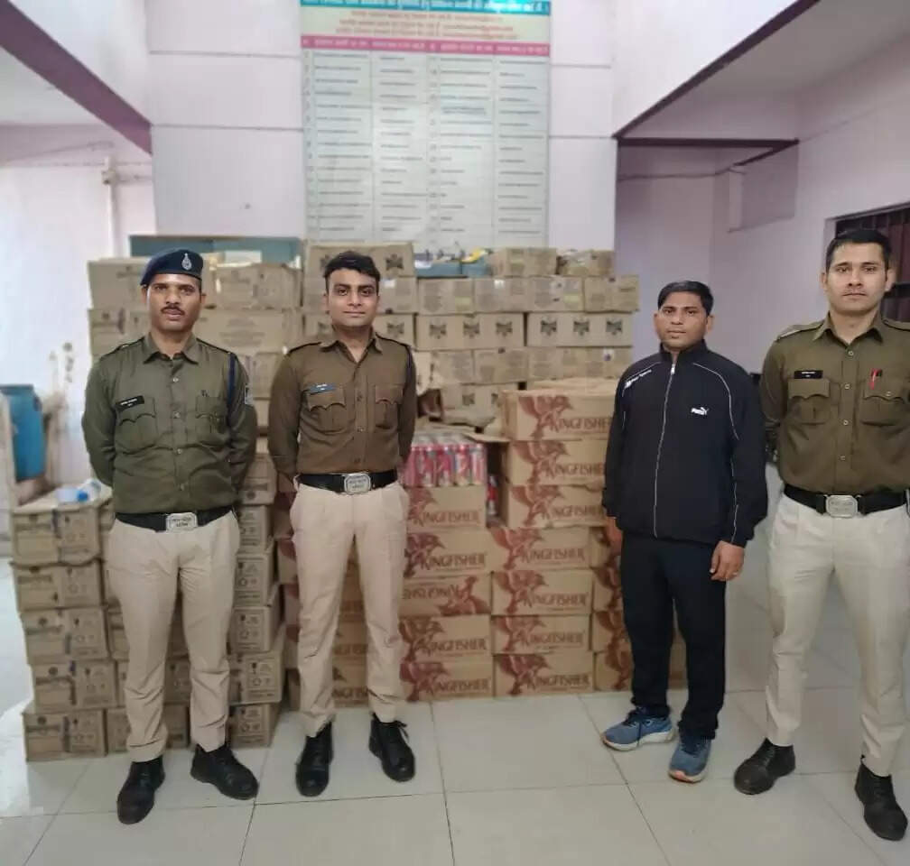 झाबुआ: आमली पठार में ढाई हजार बल्क लीटर अवैध शराब सहित 55 लाख का सामान बरामद