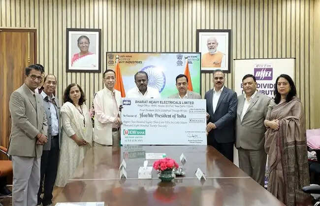 बीएचईएल ने सरकार को 2025-26 के लिए 283.56 करोड़ रुपये का अंतिम लाभांश दिया
