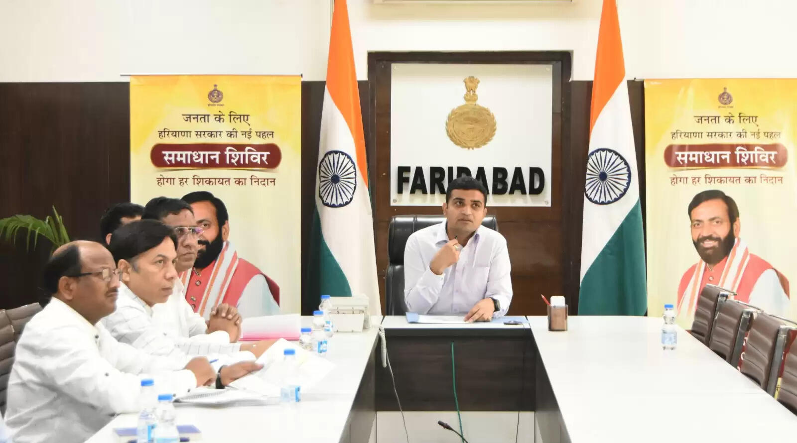 फरीदाबाद : मंडियों में किसी भी प्रकार की न हो अव्यवस्था : विक्रम सिंह