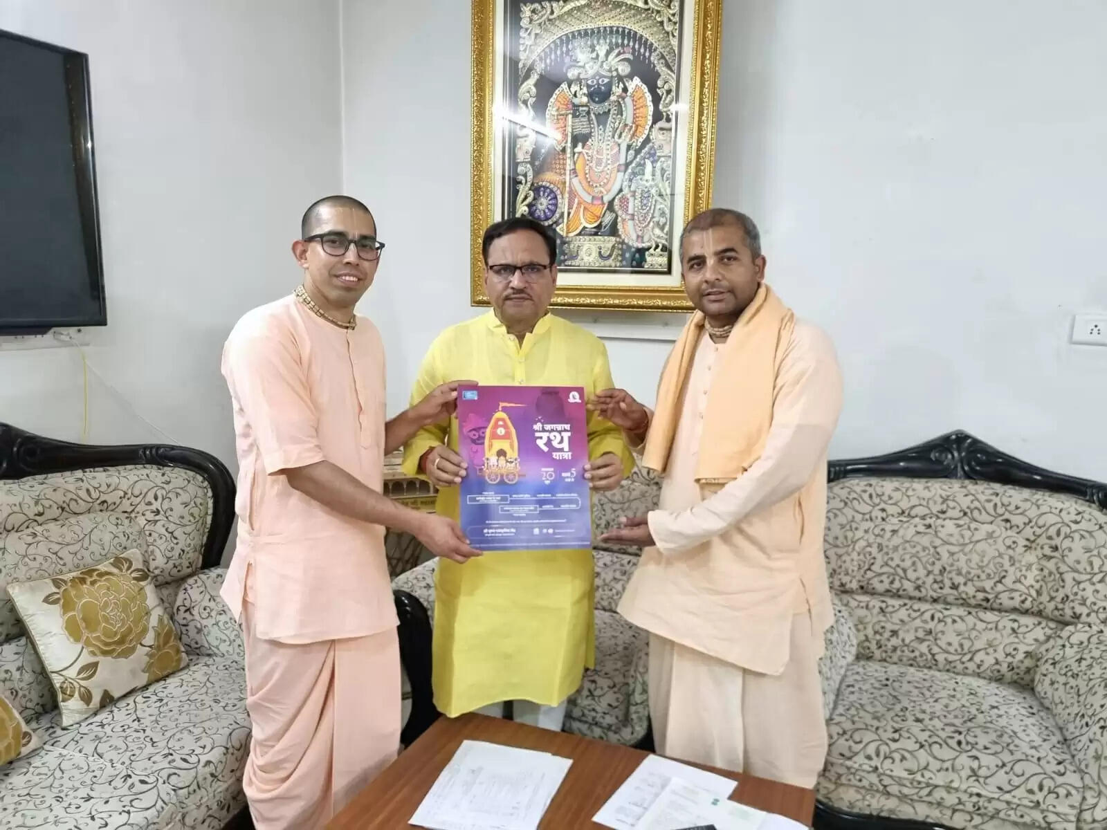 जयपुर शहर में पहली बार एमआई रोड से निकलेगी भगवान जगन्नाथ की भव्य रथ यात्रा