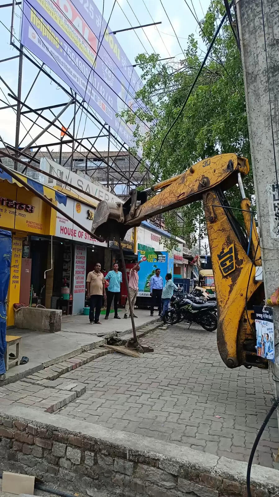 नगर निगम ने नामकुम और डोरंडा इलाके में हटाया अतिक्रमण