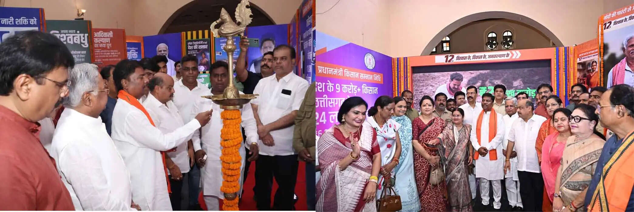 मोदी सरकार के 12 वर्ष : विश्वास, विकास और जनकल्याण की गौरवगाथा का साक्षी बनी प्रदर्शनी : केदार कश्यप