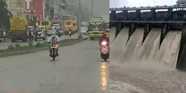 मध्‍यप्रदेश में फि‍र से मानसून ने पकड़ी रफ्तार,  7 जिलों में आज अति भारी बारिश का रेड अलर्ट