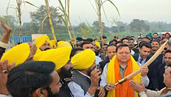 गन्ना समर्थन मूल्य बढ़ाने पर किसानों ने किया मुख्यमंत्री का आभार