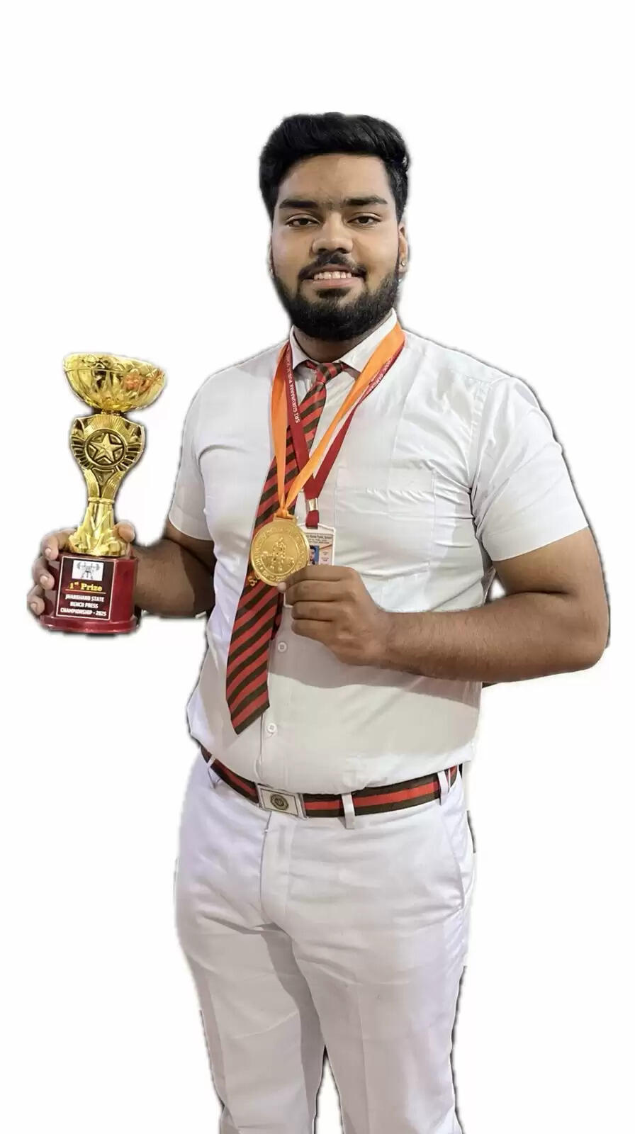 पावरलिफ्टिंग इंडिया स्टेट चैंपियनशिप में श्री गुरु नानक पब्लिक स्कूल के छात्र ने लहराया परचम