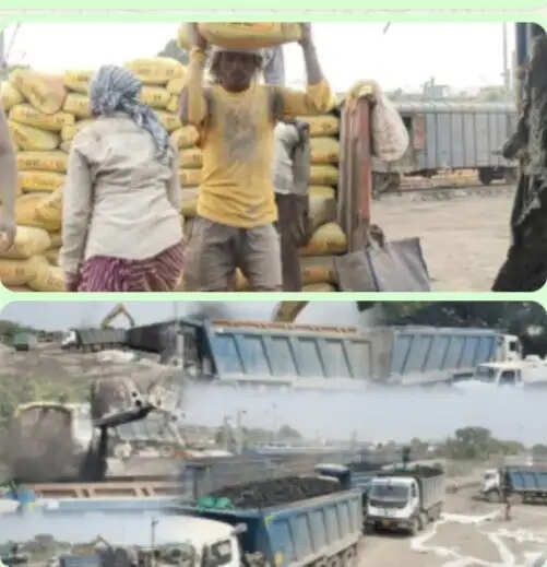 मैहर रेलवे गुड्स शेड में धूल के बीच काम करने को मजबूर मजदूर, सुरक्षा और प्रदूषण नियंत्रण पर उठे सवाल