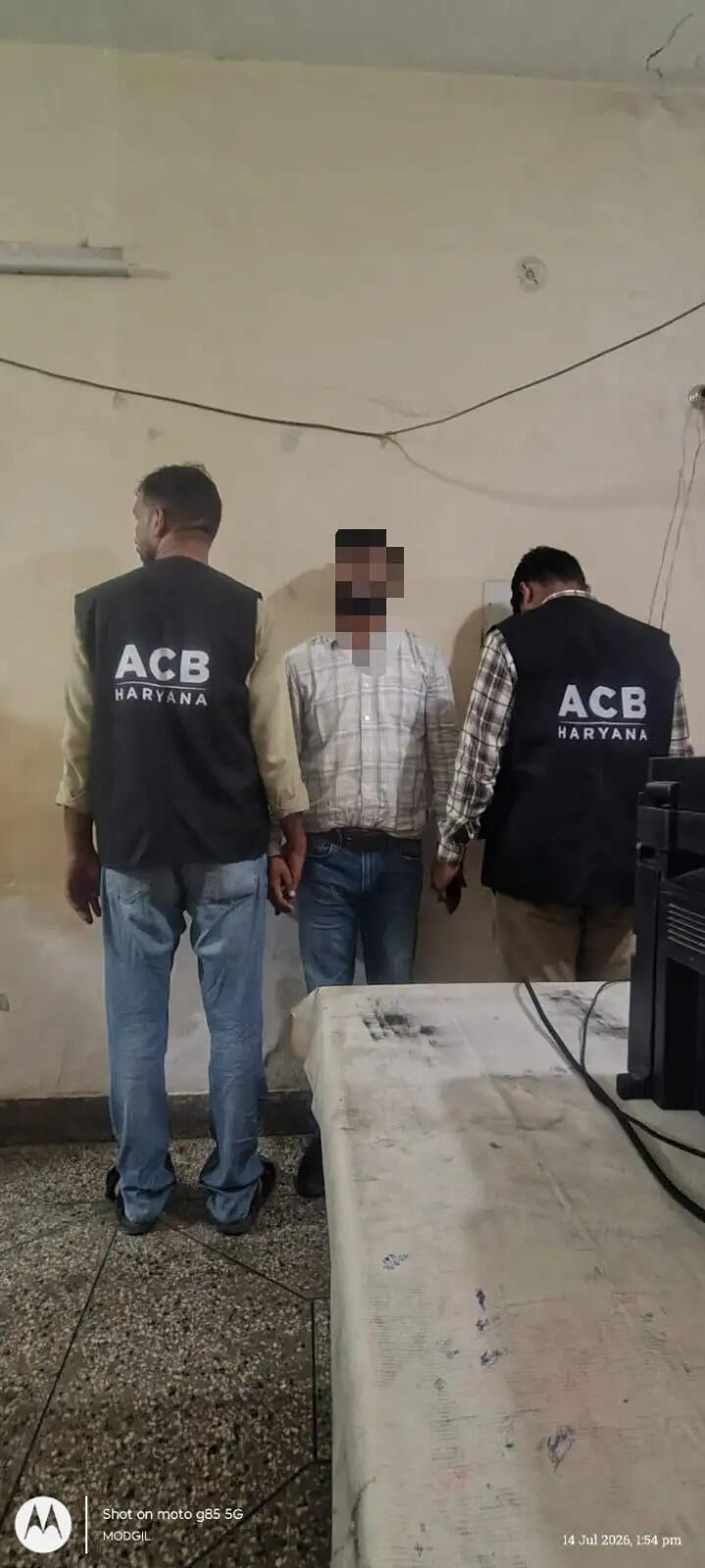 यमुनानगर: 45 हजार की रिश्वत लेते सिंचाई विभाग के जेई व बेलदार गिरफ्तार