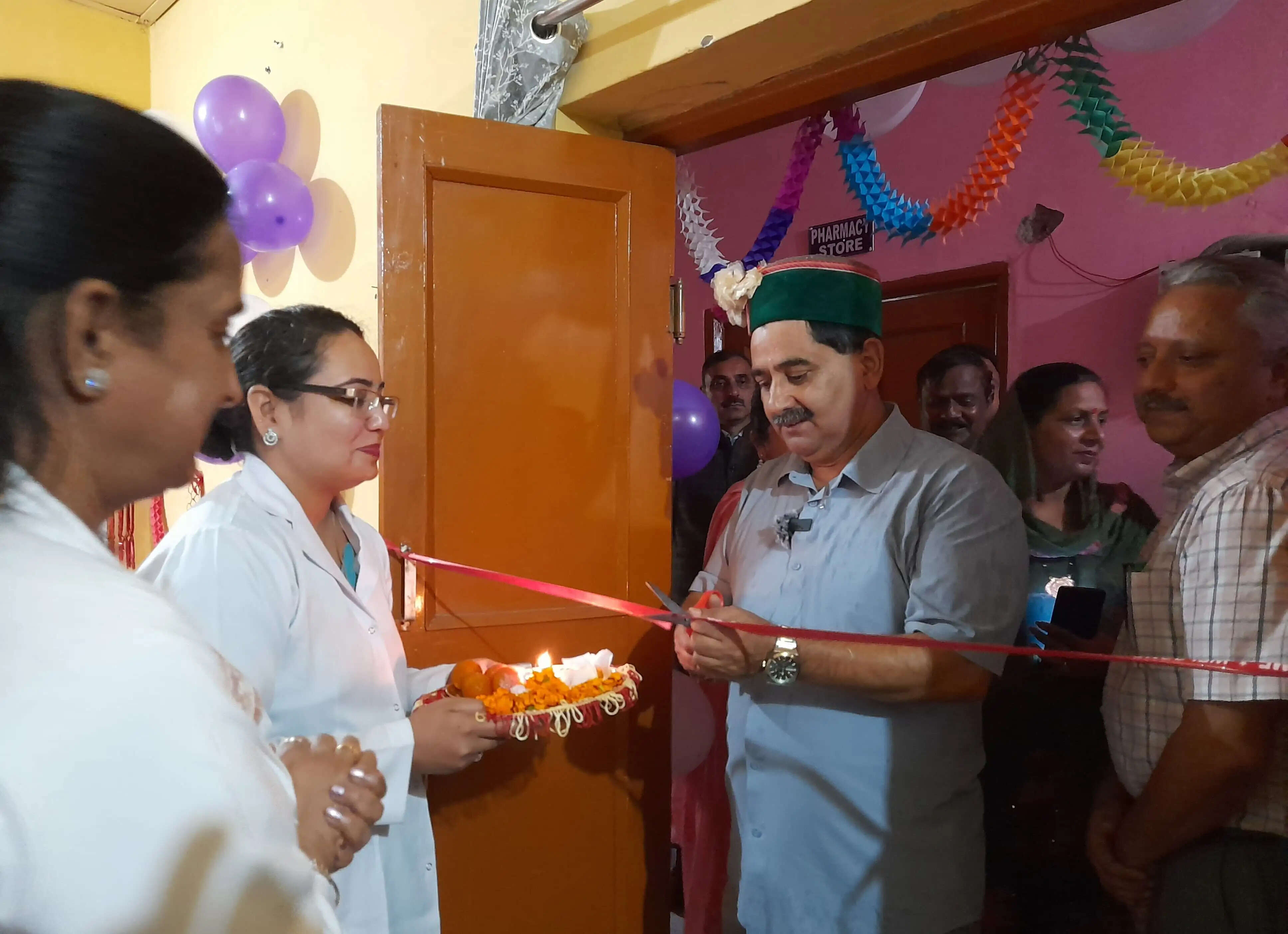 ग्रामीण क्षेत्रों में स्वास्थ्य सुविधाओं का सुदृढ़ीकरण प्रदेश सरकार की सर्वोच्च प्राथमिकता : केवल सिंह पठानिया