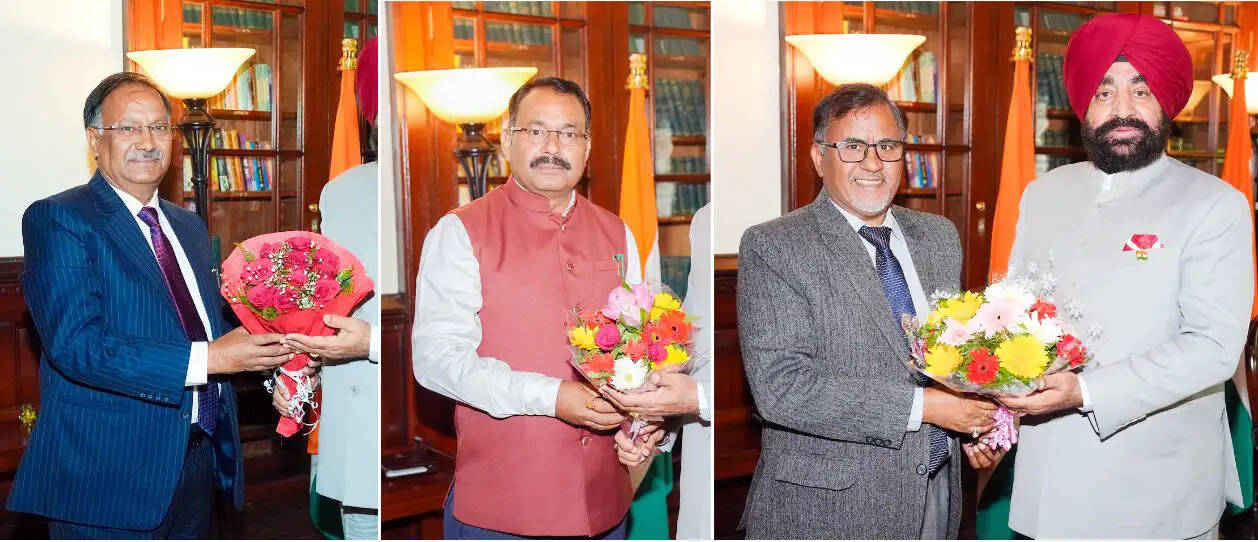 कुमाऊं, अल्मोड़ा व उत्तराखंड मुक्त विवि के कुलपतियों ने राज्यपाल से की बैठकें