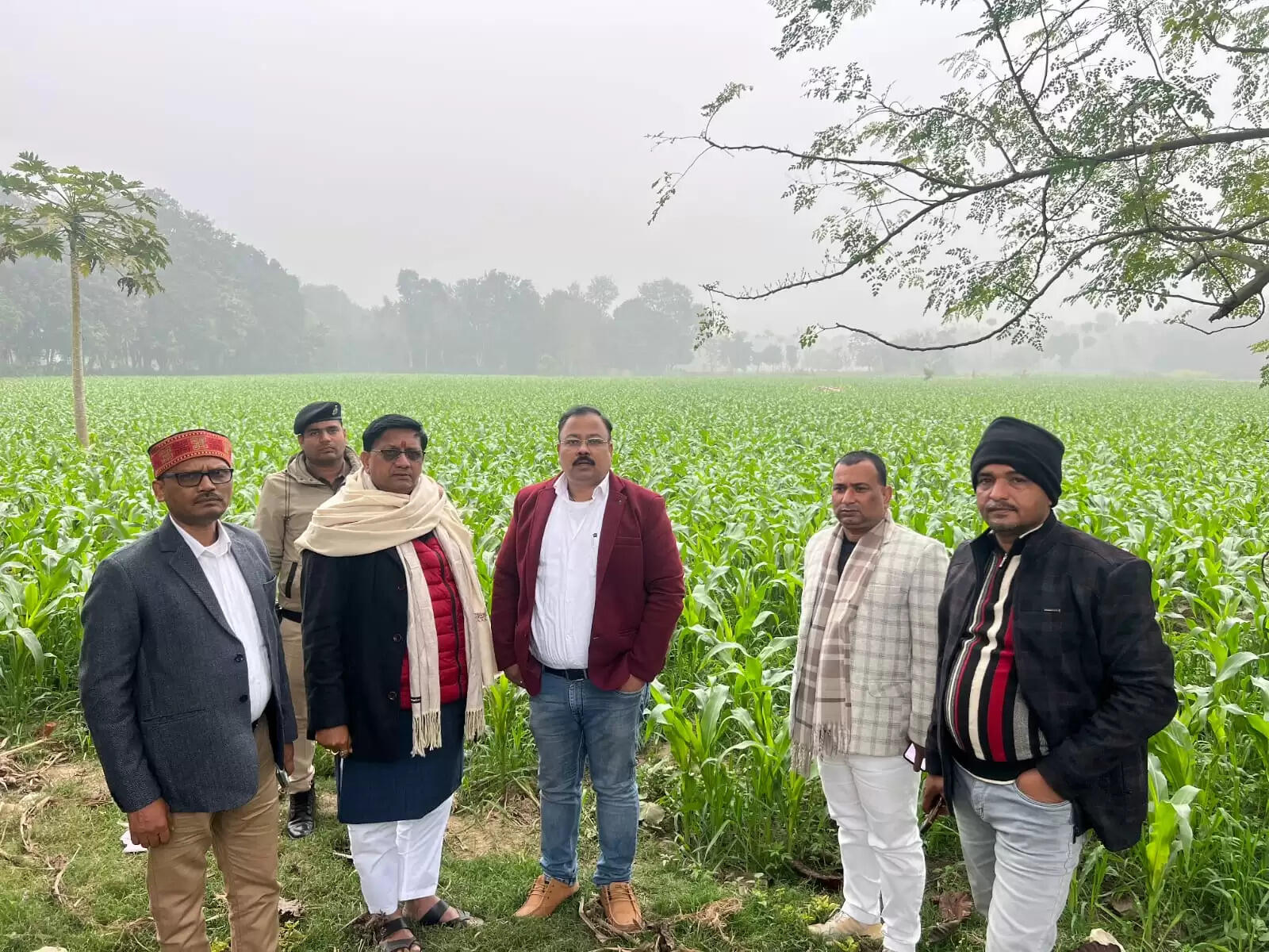 विभिन्न परियोजनाओं को लेकर जमीन का सर्वे